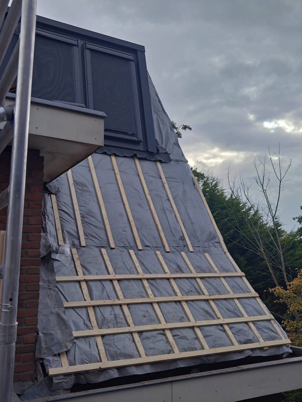 Renovatie rond een bestaande dakkapel